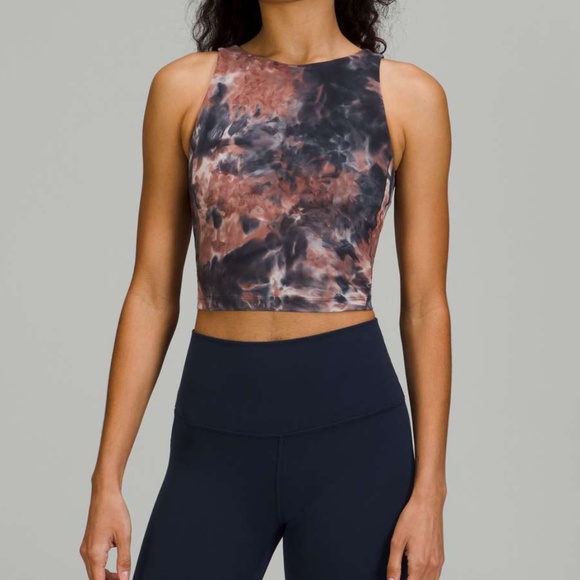 Lululemon High-Neck Align Tank Top Topaz/Grey 2 - Picture 2 of 10